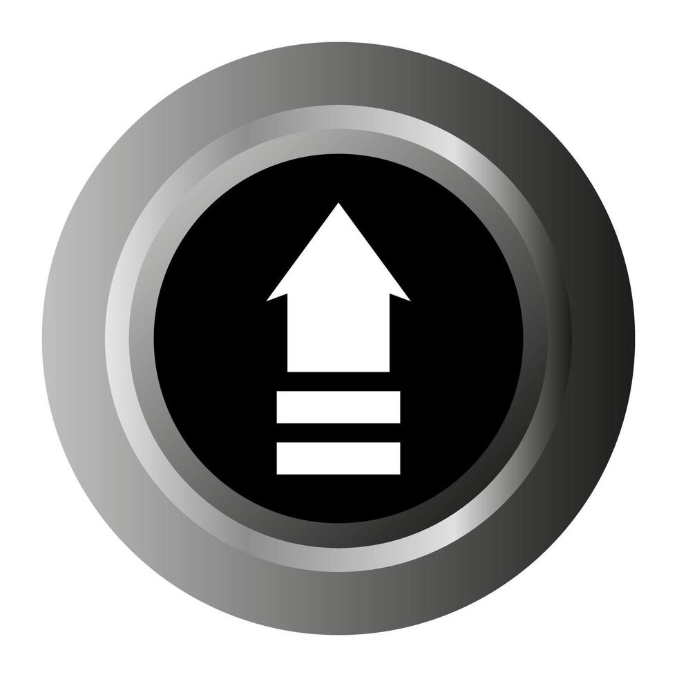 Arrow on white background vector