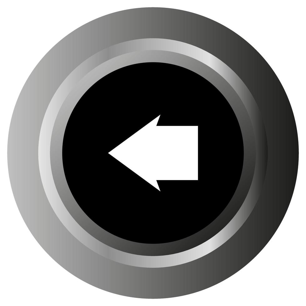 Arrow on white background vector