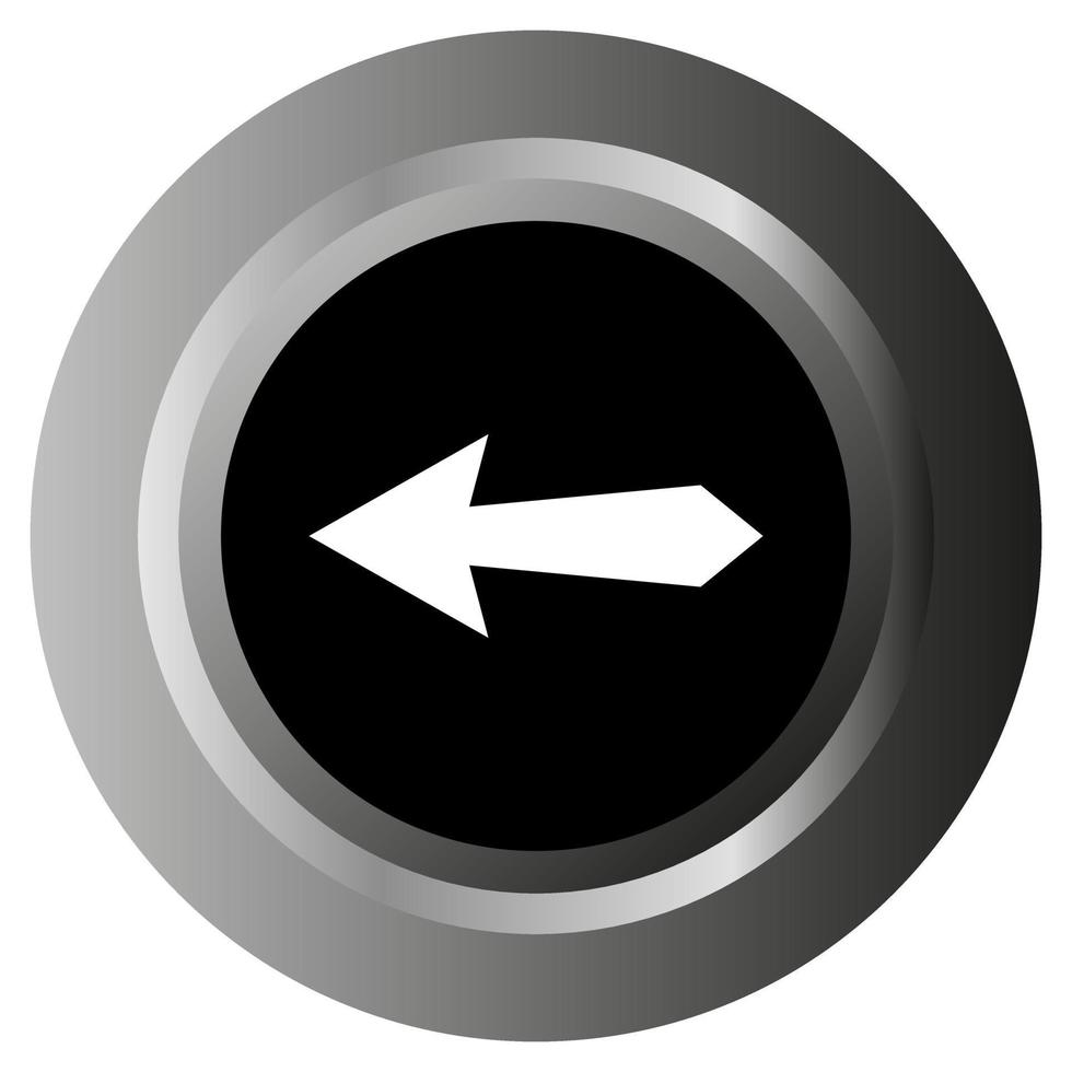Arrow on white background vector