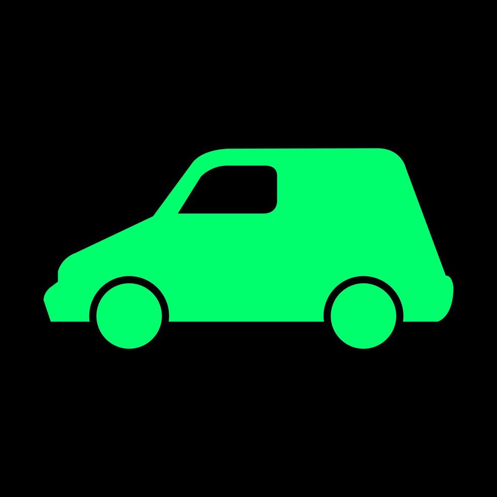 Car on white background vector