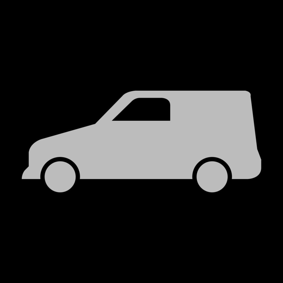 Car on white background vector
