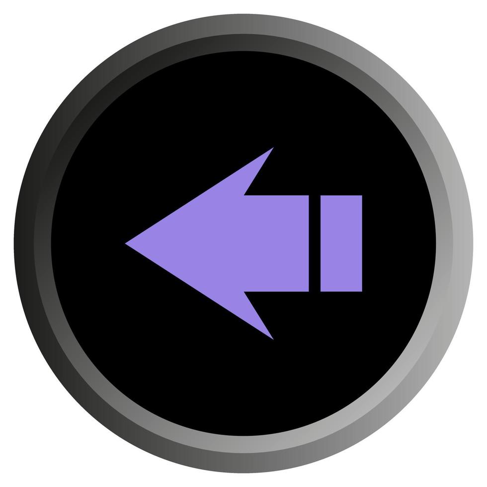 Arrow on white background vector