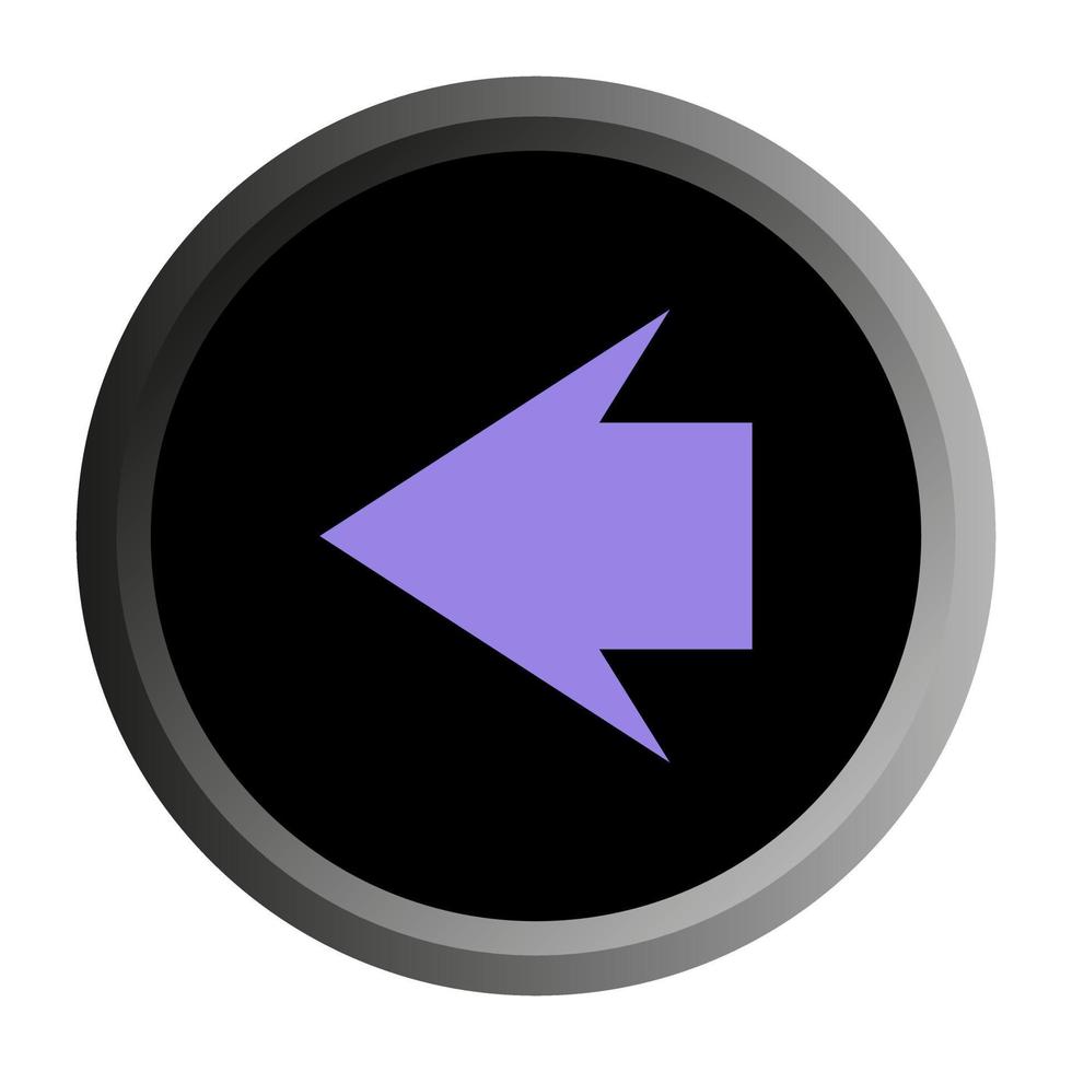 Arrow on white background vector