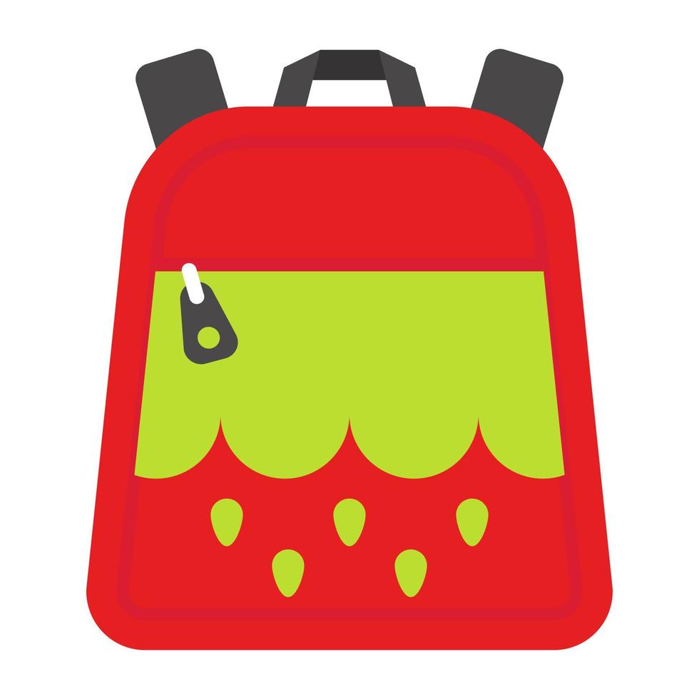 Trendy Rucksack Concepts vector