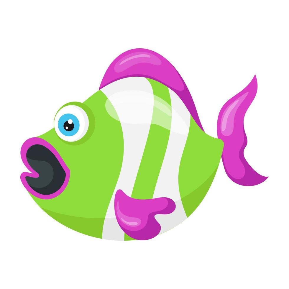 conceptos de peces arcoiris vector