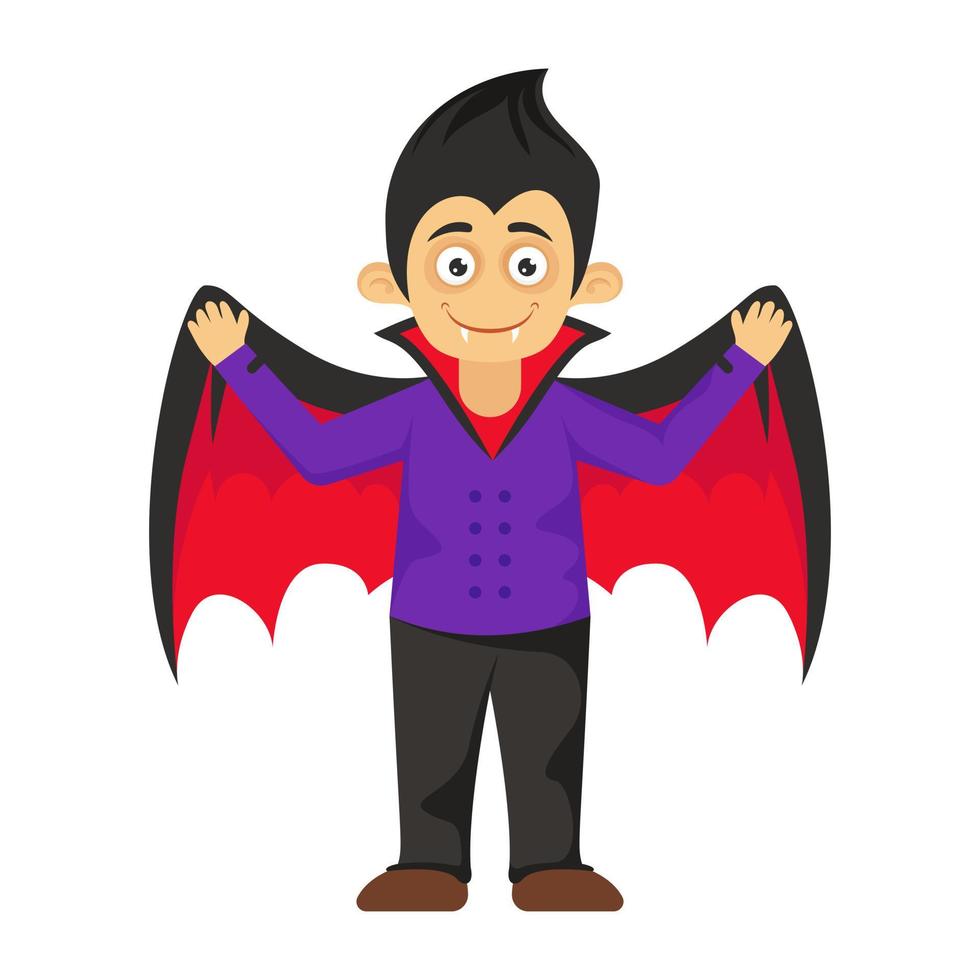 conceptos de vampiros de moda vector