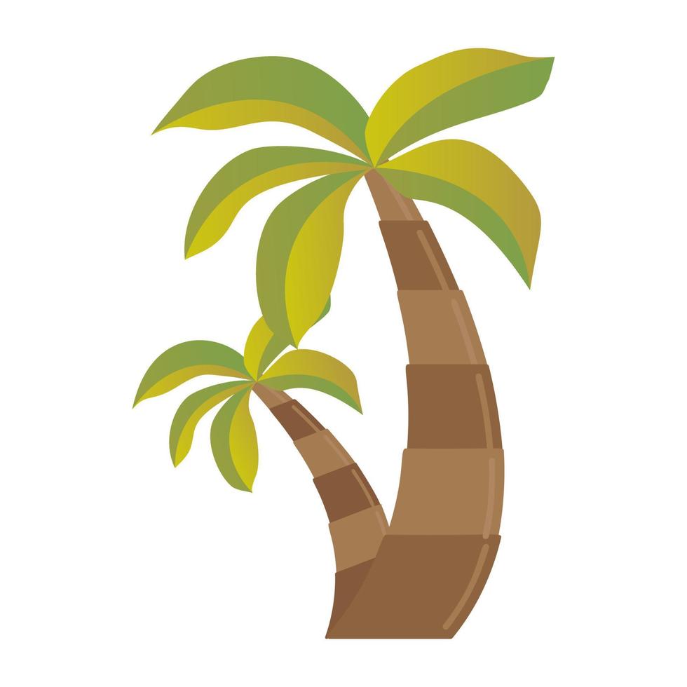Coconut Tree Concepts vector