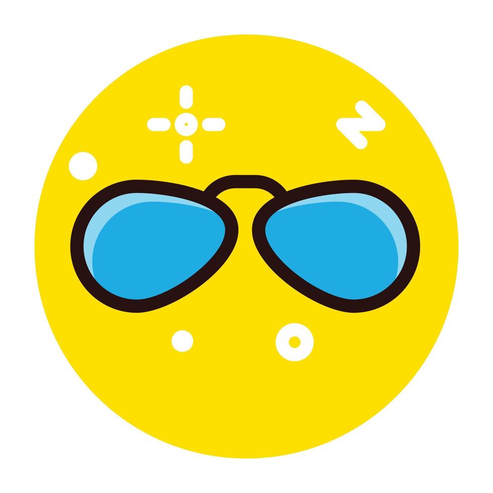 Trendy Shades Concepts vector