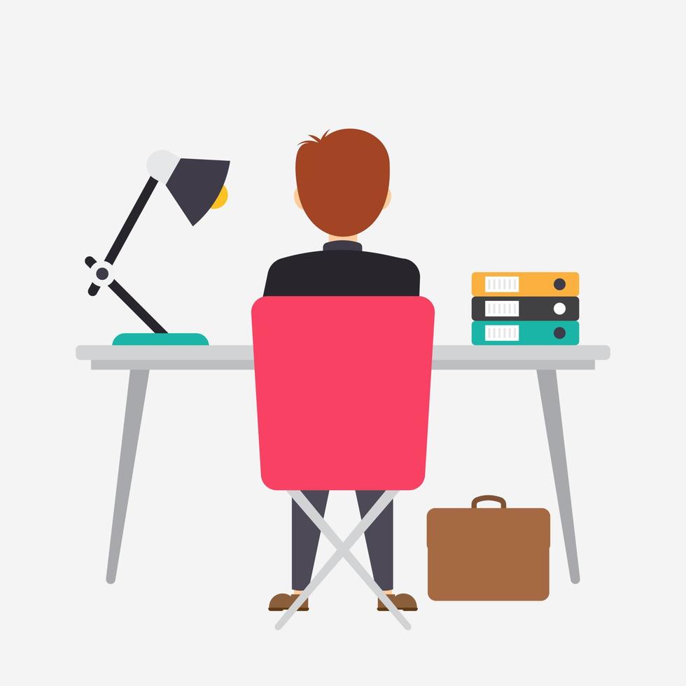 Manager Working Concepts vector