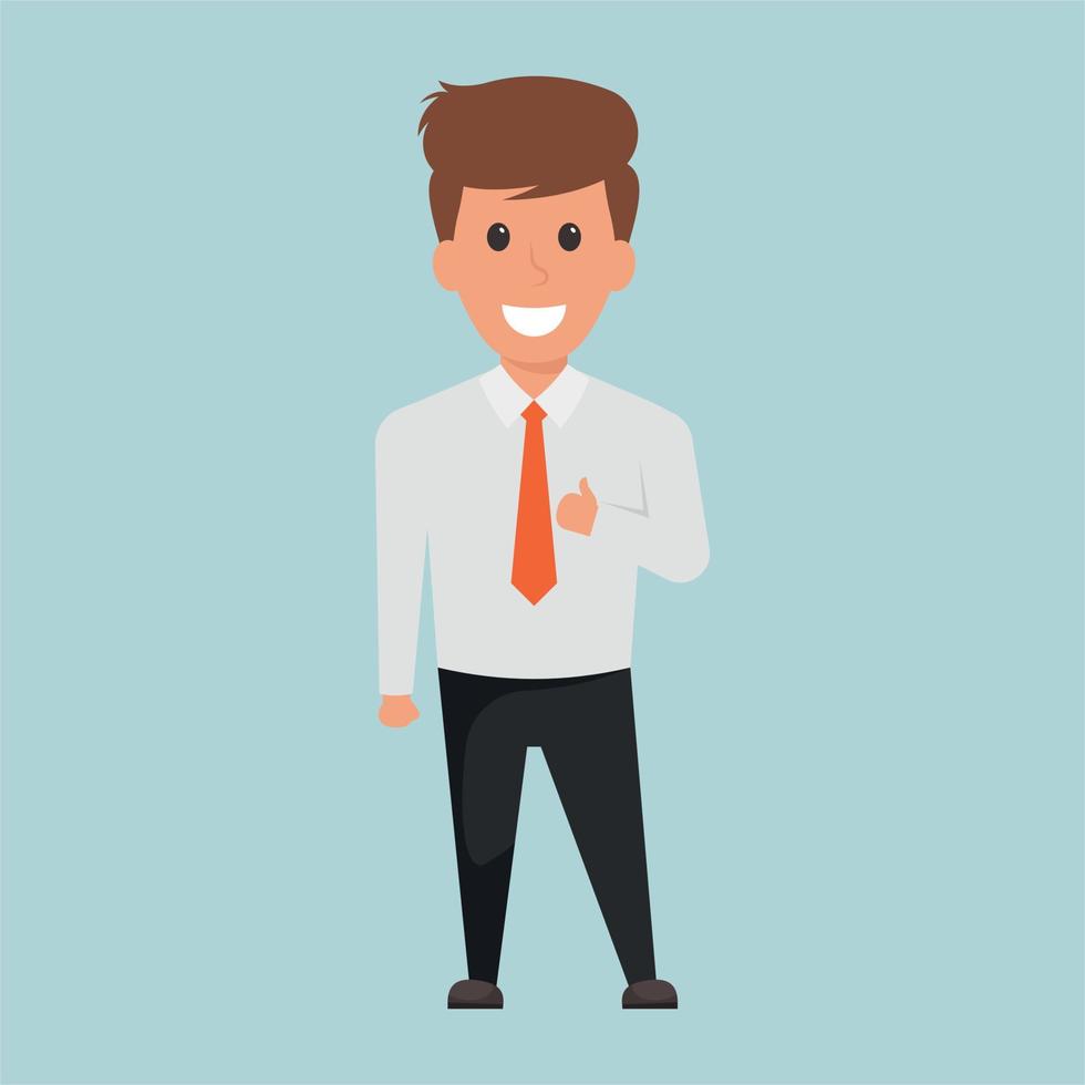 Happy Employee Concepts vector