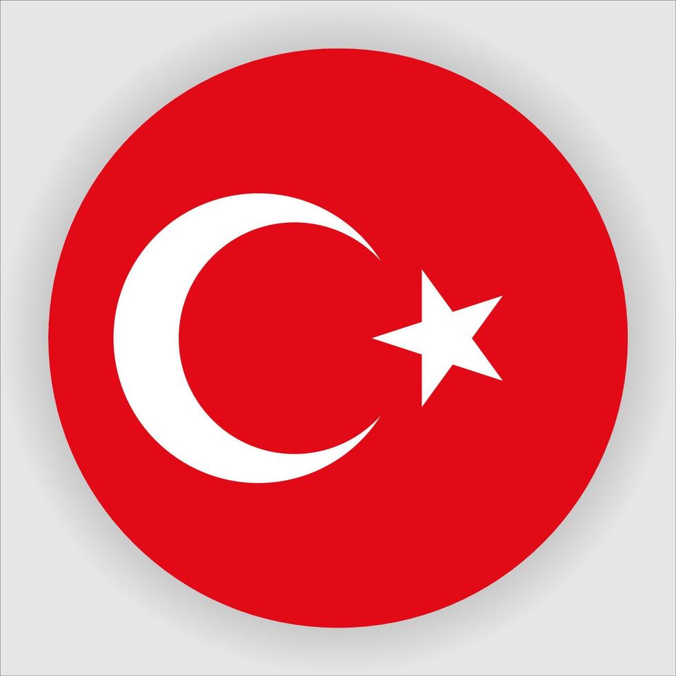 Flat Rounded National Flag Icon Vector