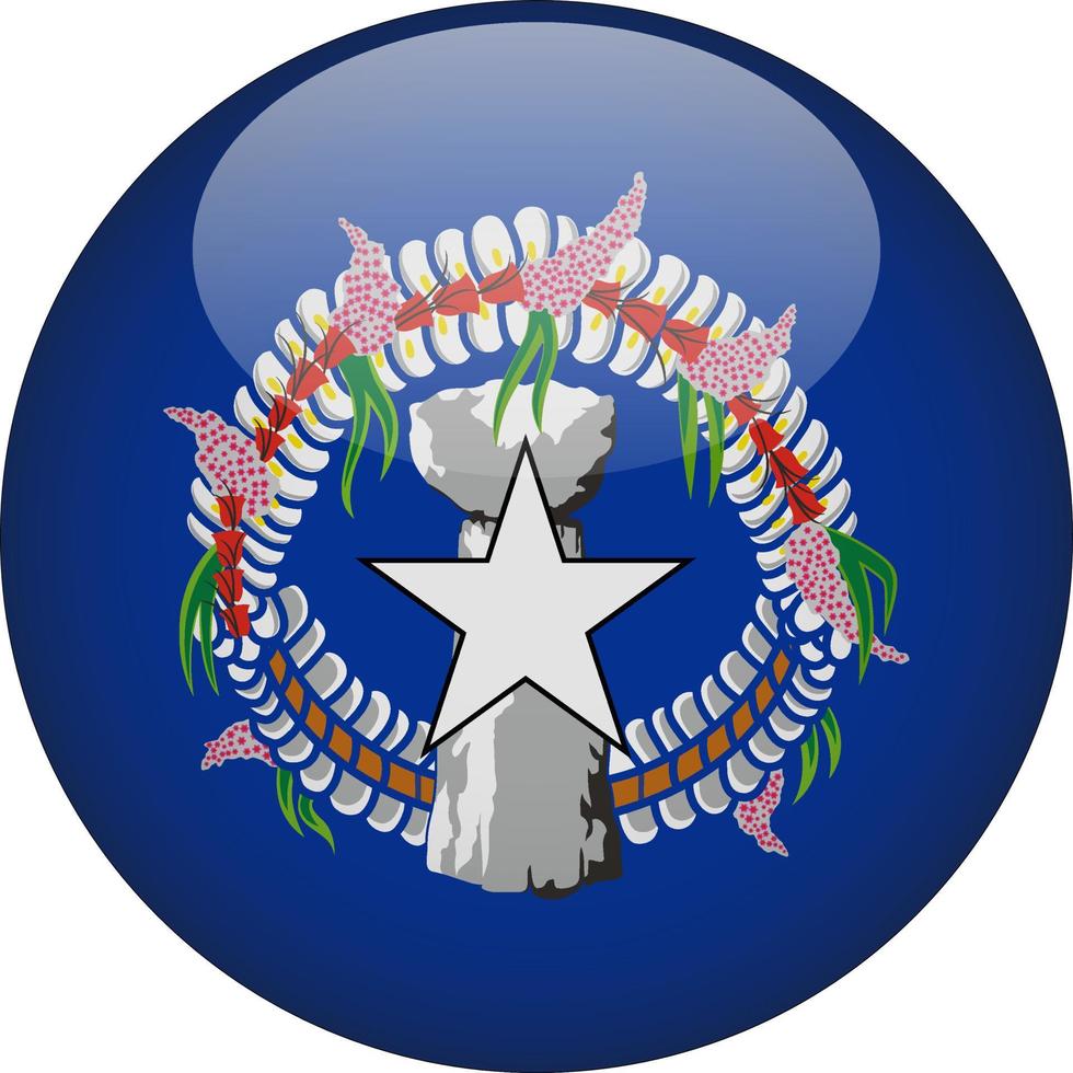 Northern Mariana Islands National Flag Waving Background Illustration vector