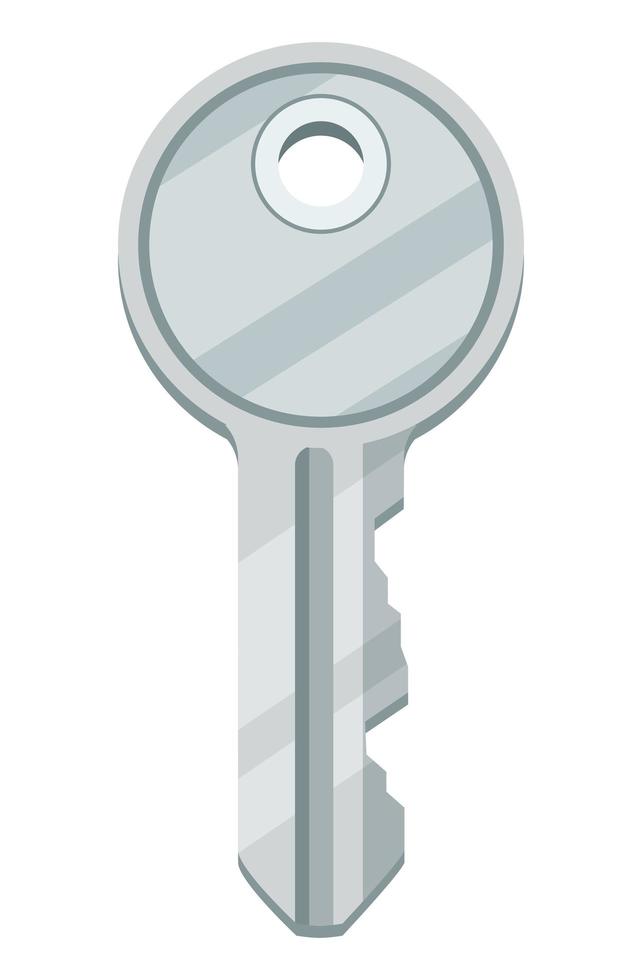 door key secure vector