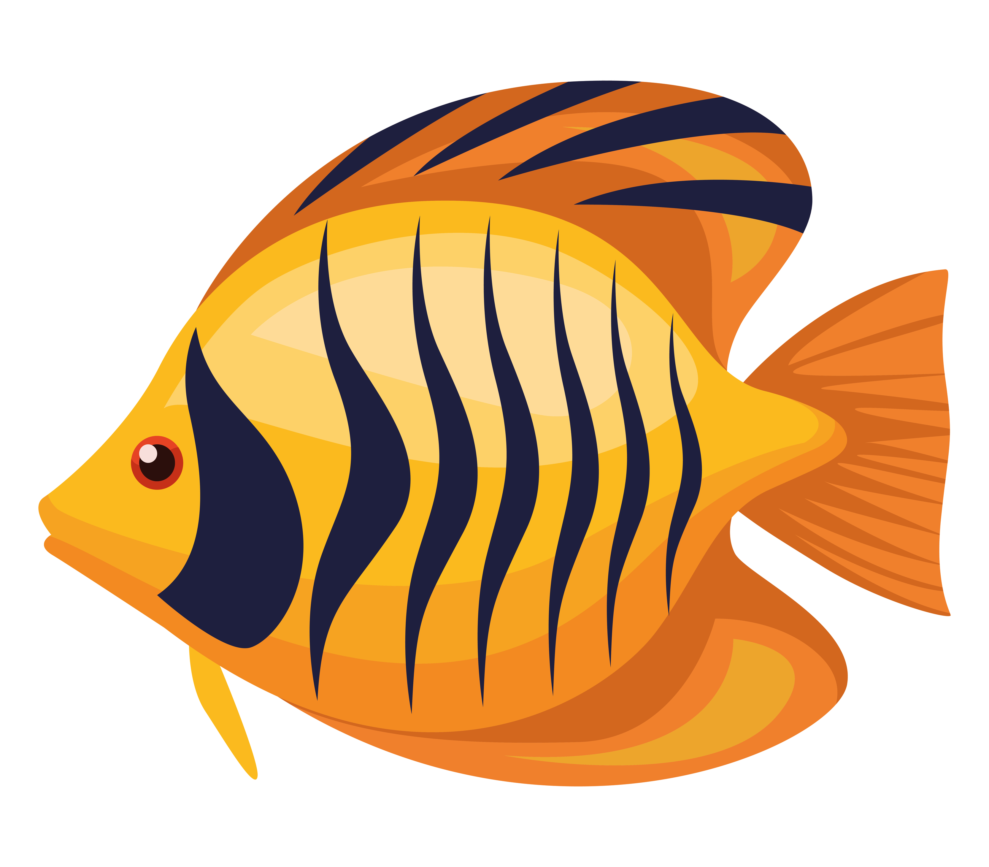 butterfly fish exotic 4713489 Vector Art at Vecteezy