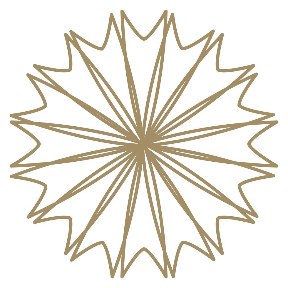 golden circular banner vector