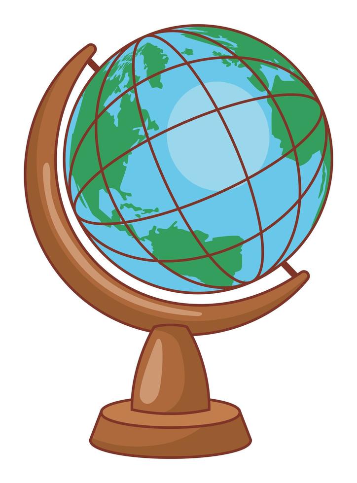earth planet map supply vector