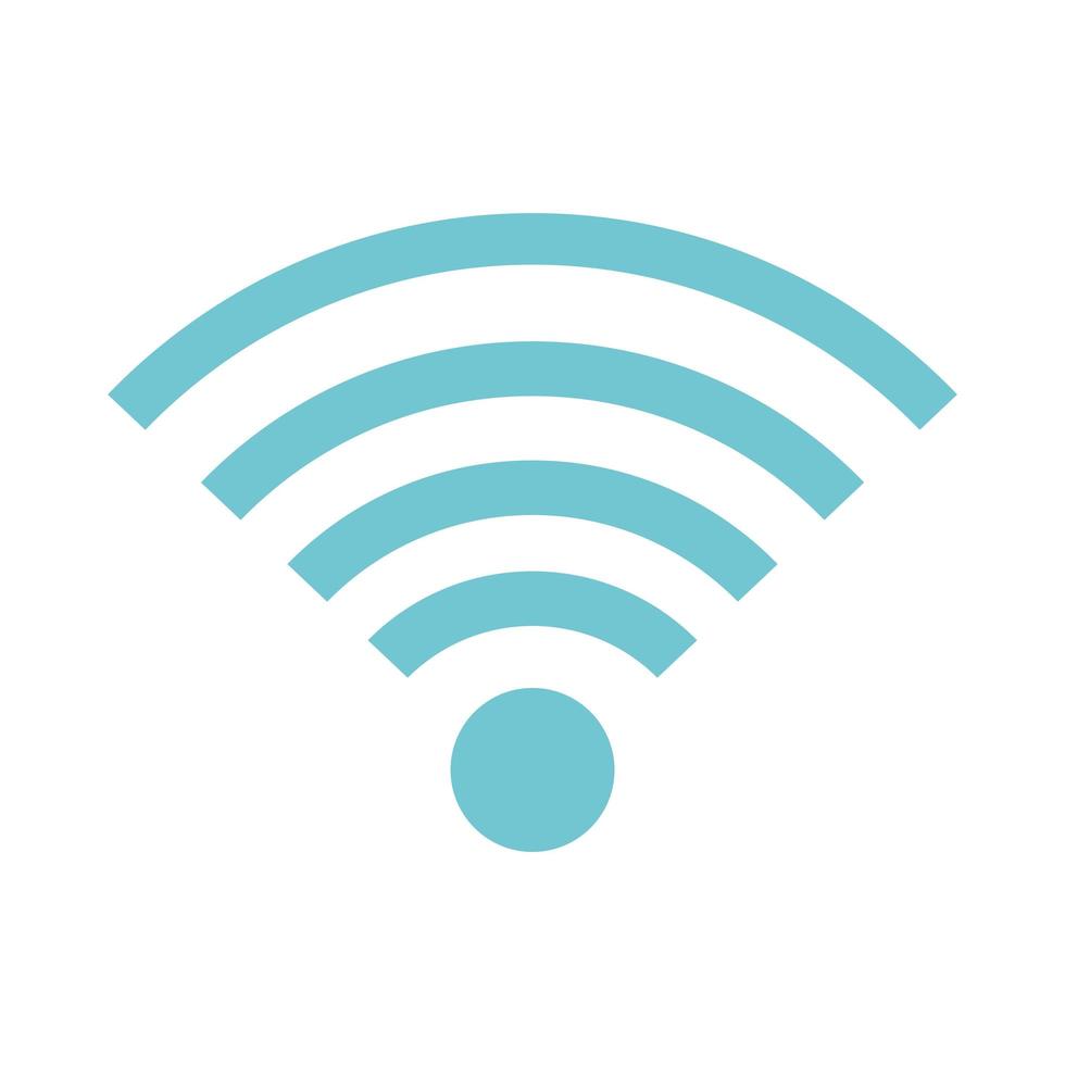 wifi waves signal vector