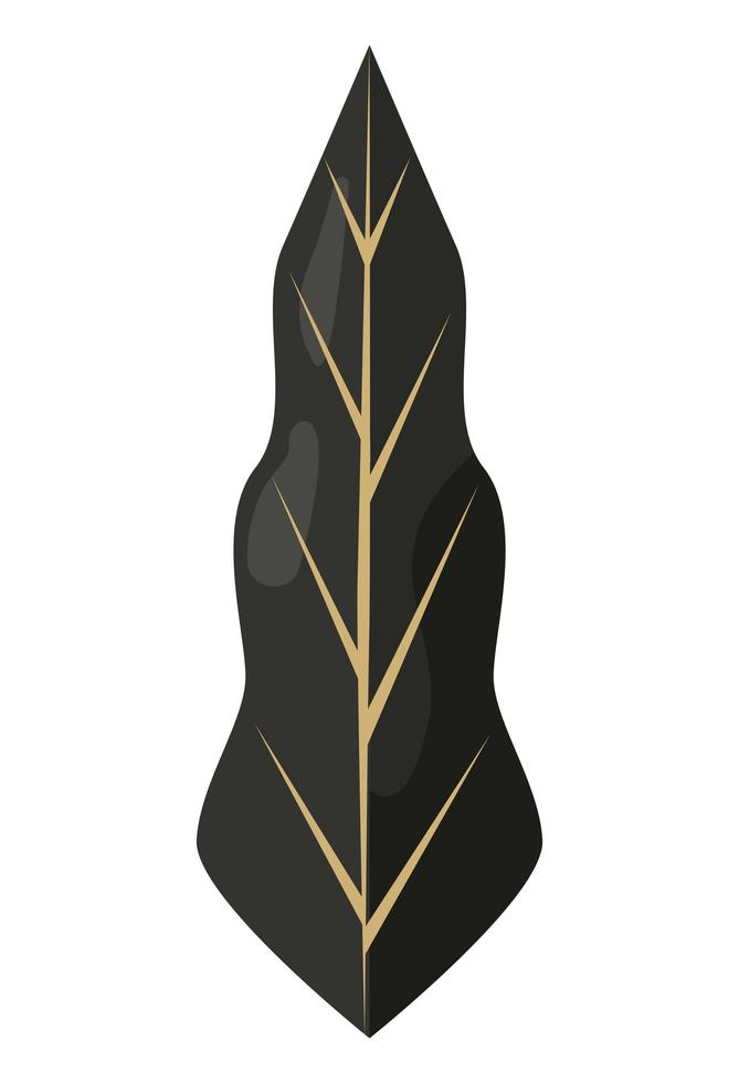 tropical leaf palm vector