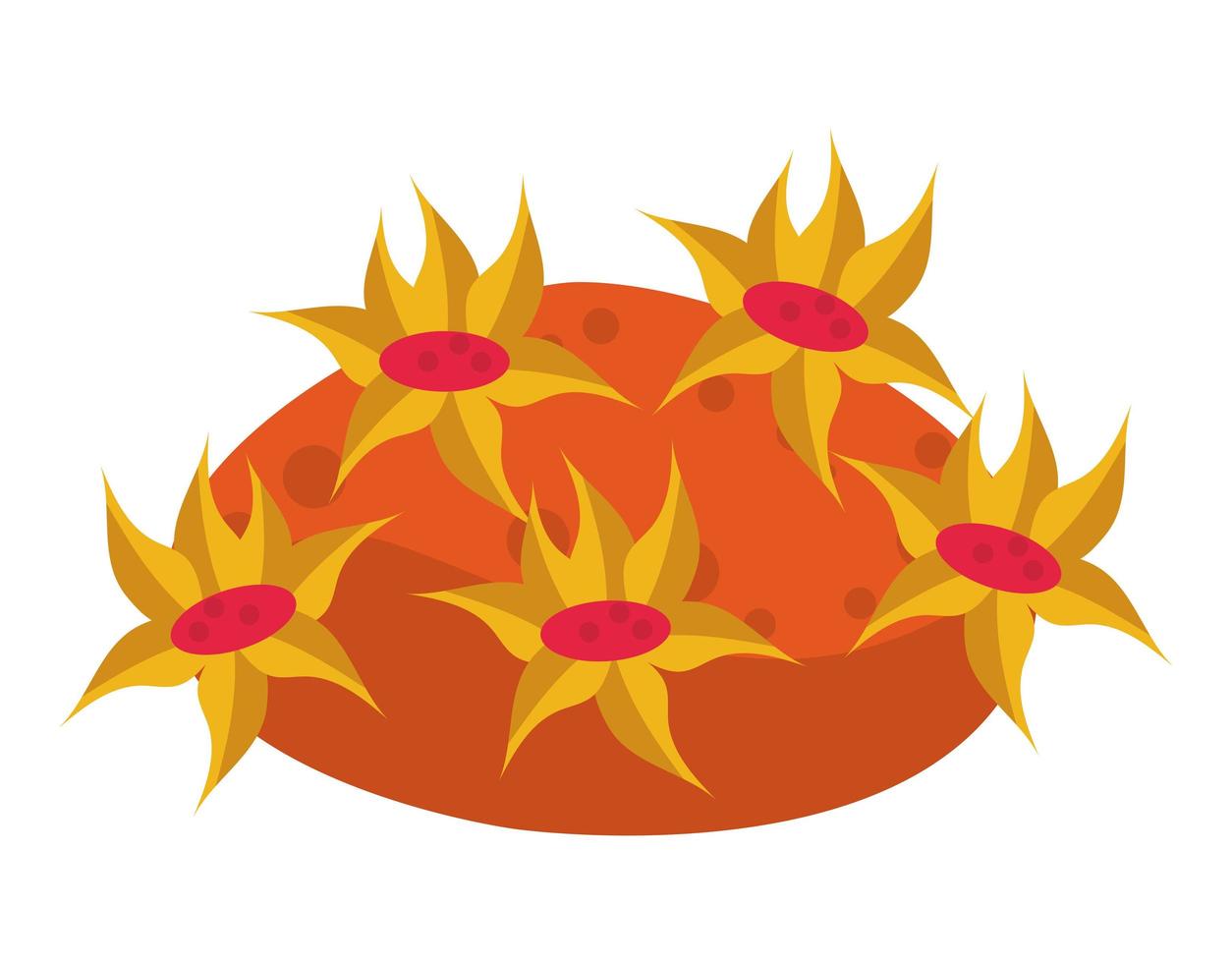 garden of algaes sealife vector