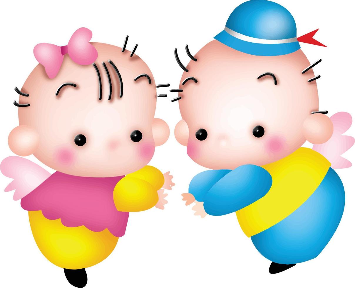 baby boy vector cartoon clipart