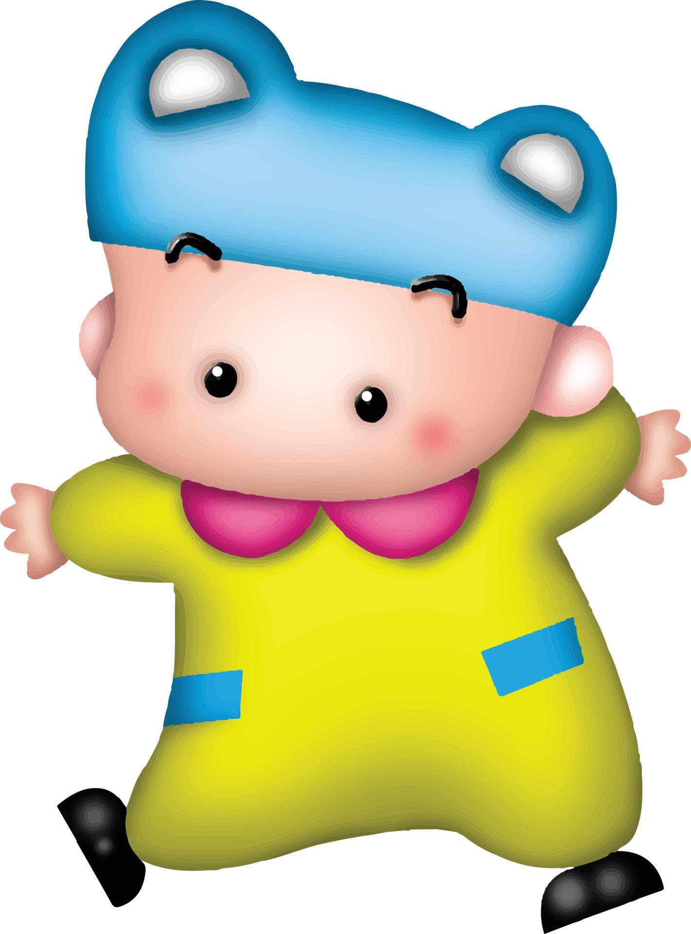 Baby cartoon cute clipart 4717432 Vector Art at Vecteezy