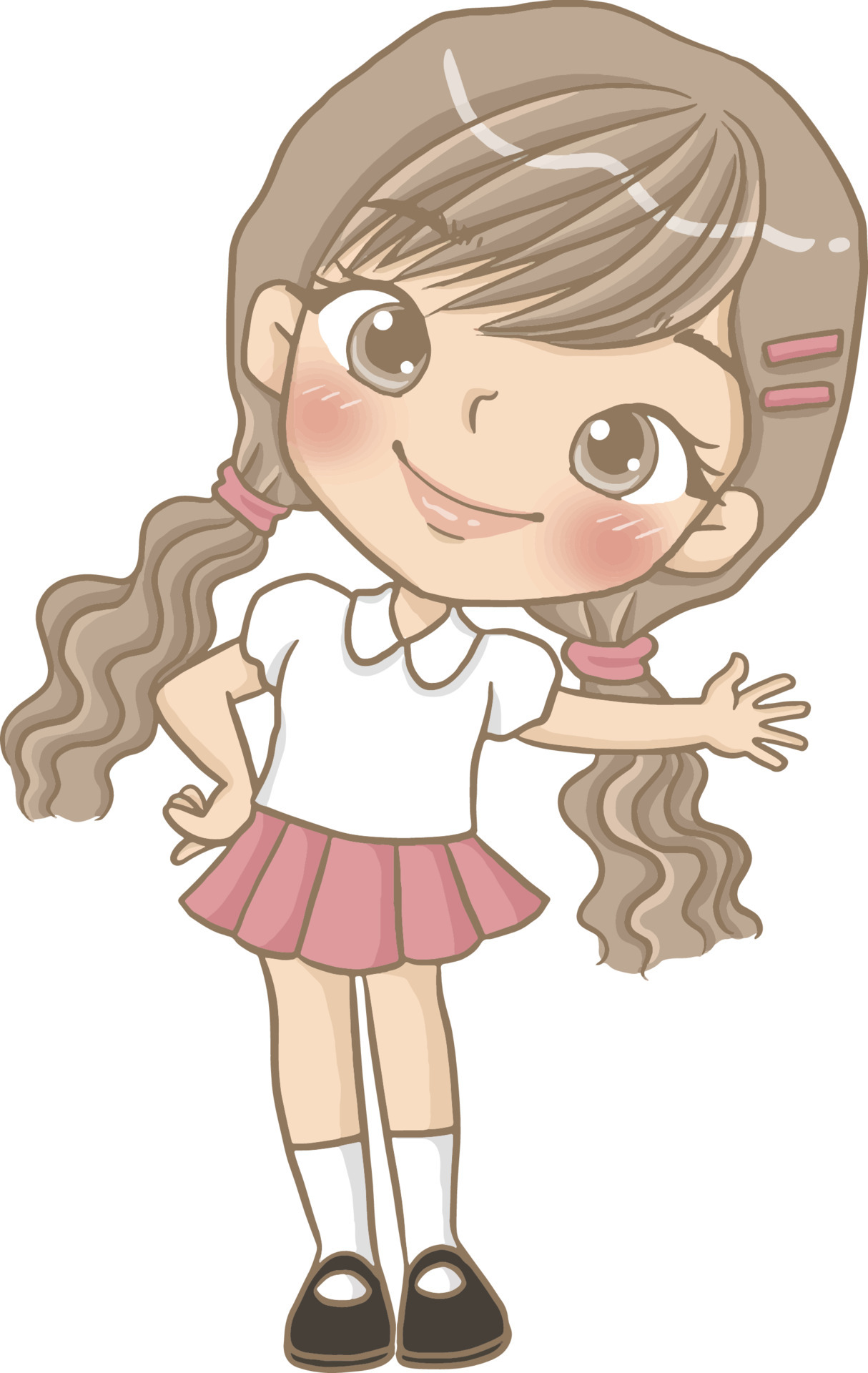 it a girl clipart free