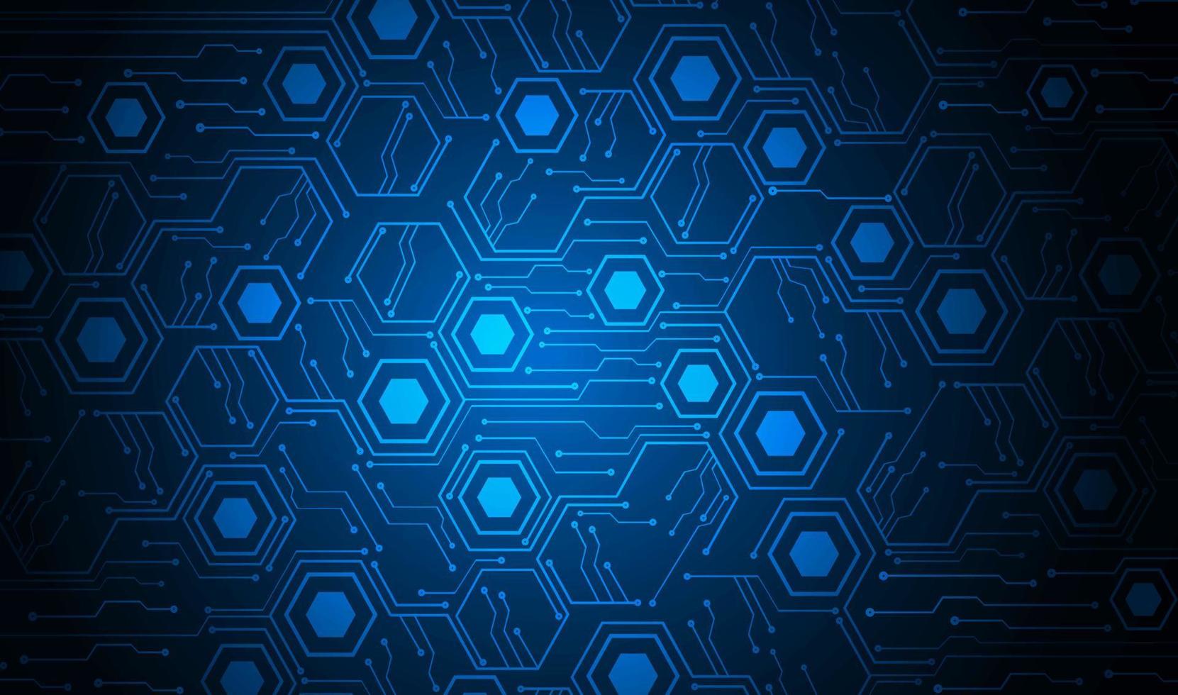 cyber circuit future technology concept background vector