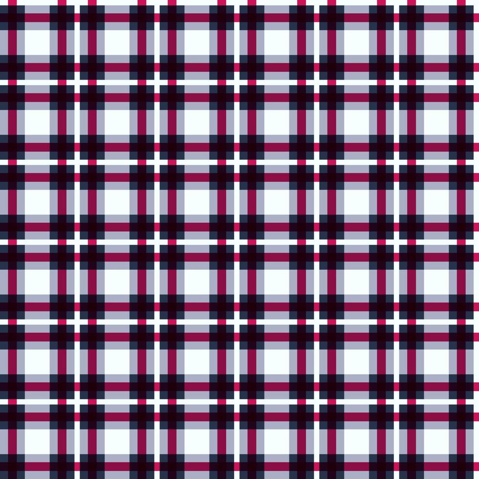 abstract blue red and white square shape seamless pattern vector