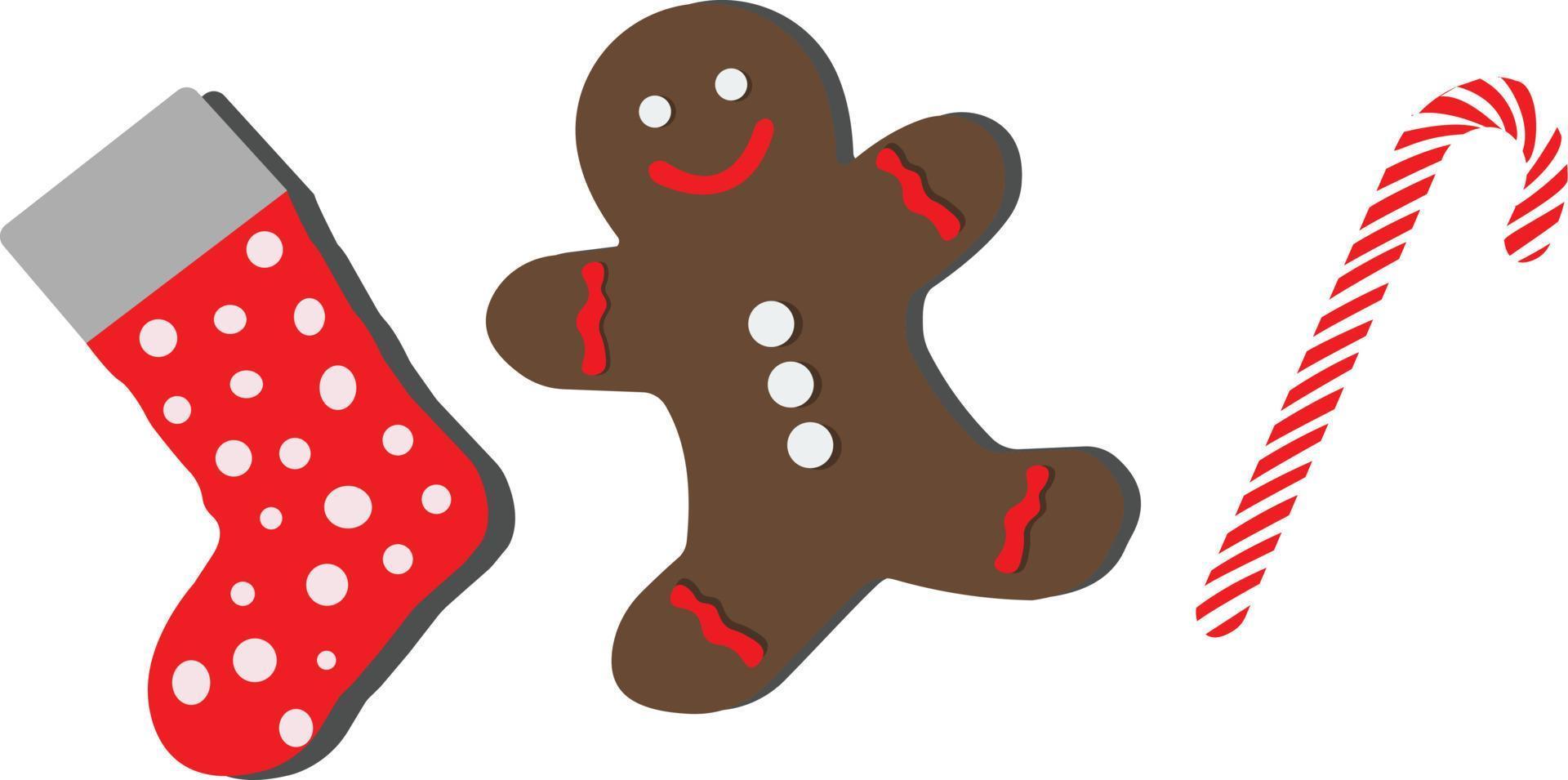 gingerbread cookies vector