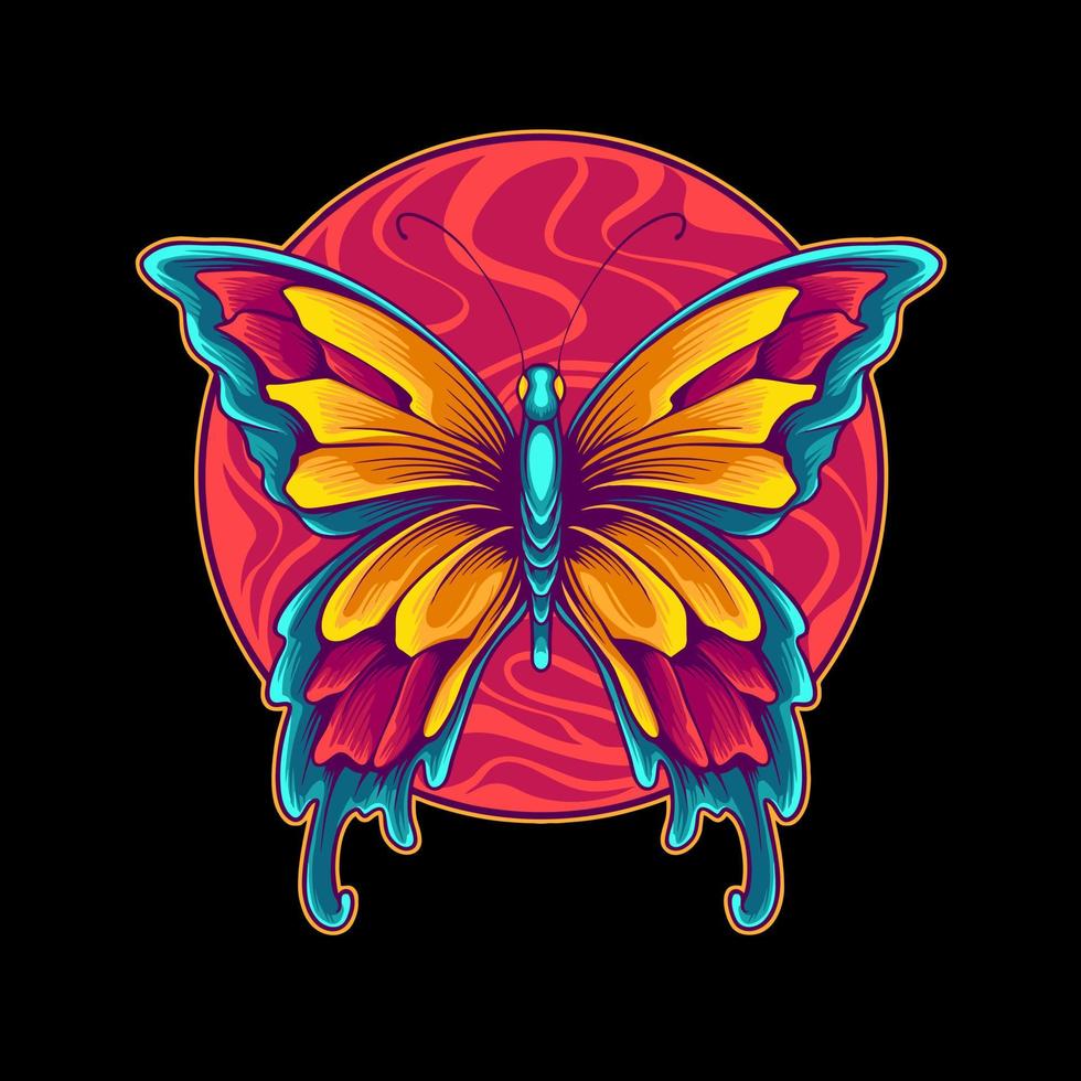 Beautiful Butterfly Illustration vector