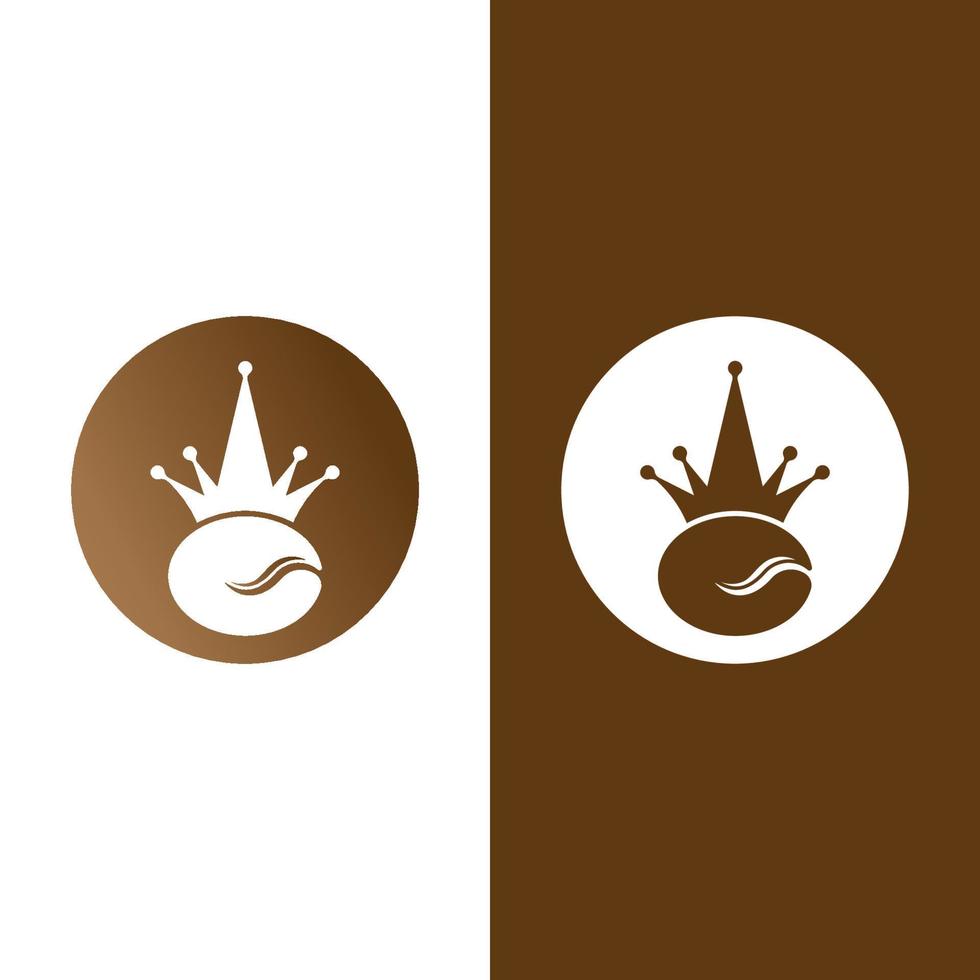 vector de icono de grano de café