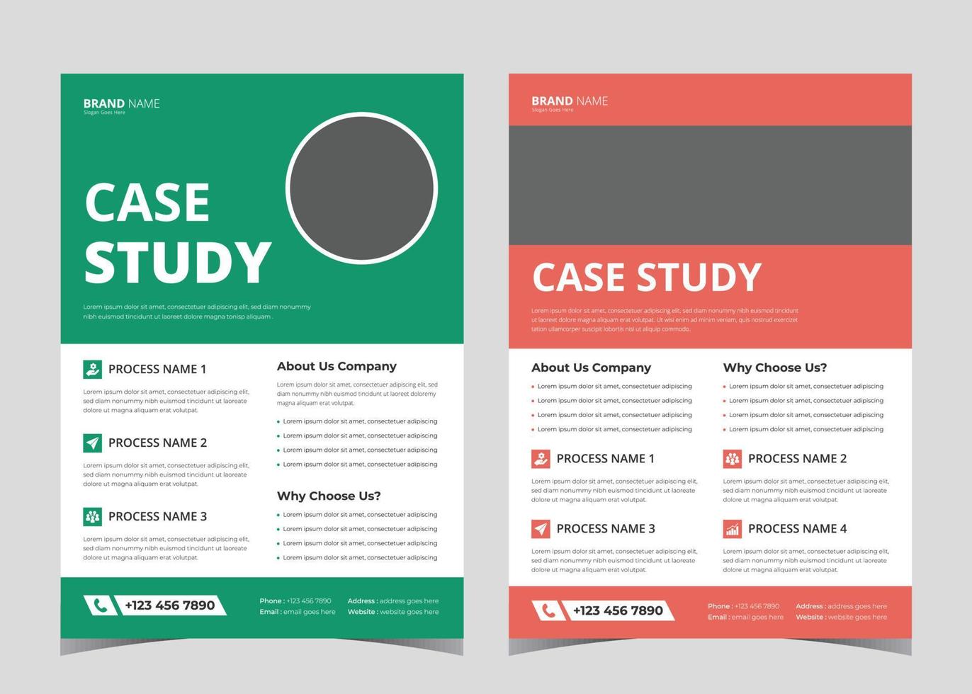 Case Study Flyer Design. Flyer Template design with Case Study. Brochure Cover, Poster design, leaflet, Trend Business Case Study Design, Creative Vector Case Study Design.EPS