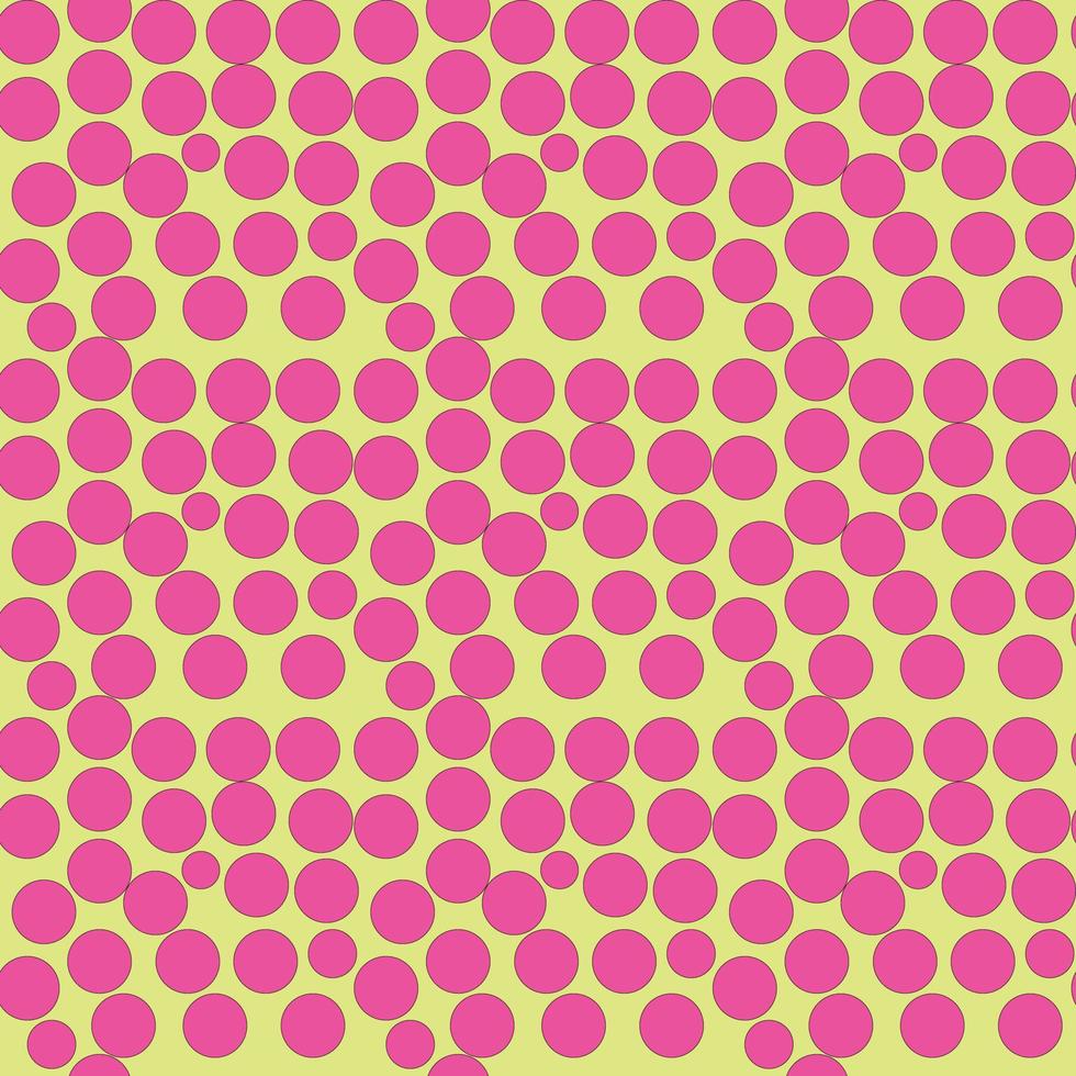 Polka Dot Seamless Pattern Design vector