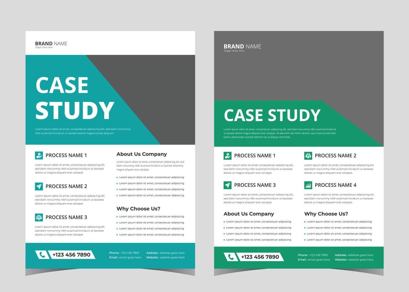 Case Study Flyer Design. Flyer Template design with Case Study. Brochure Cover, Poster design, leaflet, Trend Business Case Study Design, Creative Vector Case Study Design.EPS
