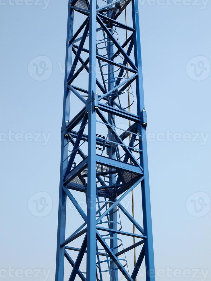 Construction tower crane photo