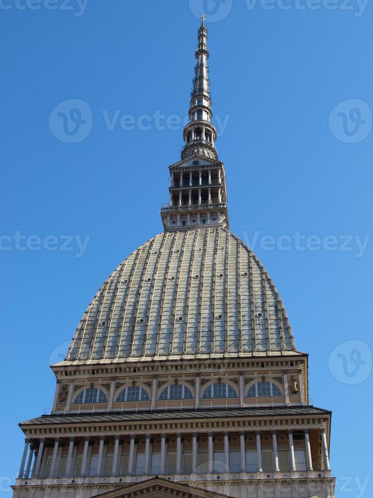 mole antonelliana, turín foto