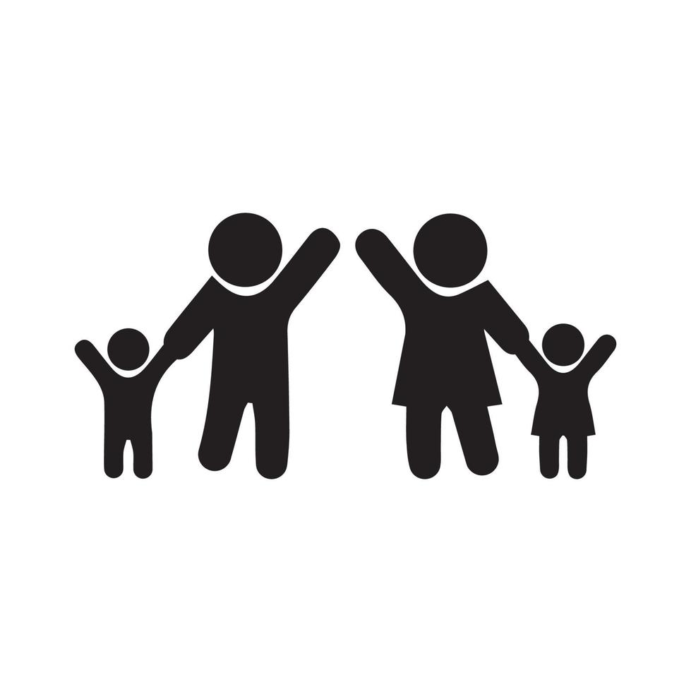 People Icon in trendy family vector