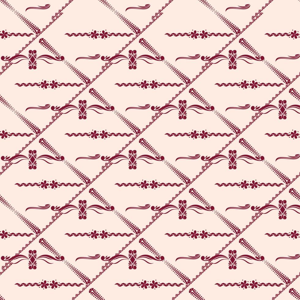 Lines Seamless Pattern Design vector