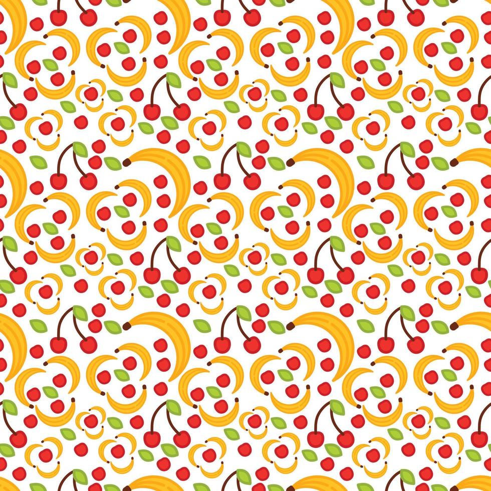 Fruits Seamless Pattern Design vector