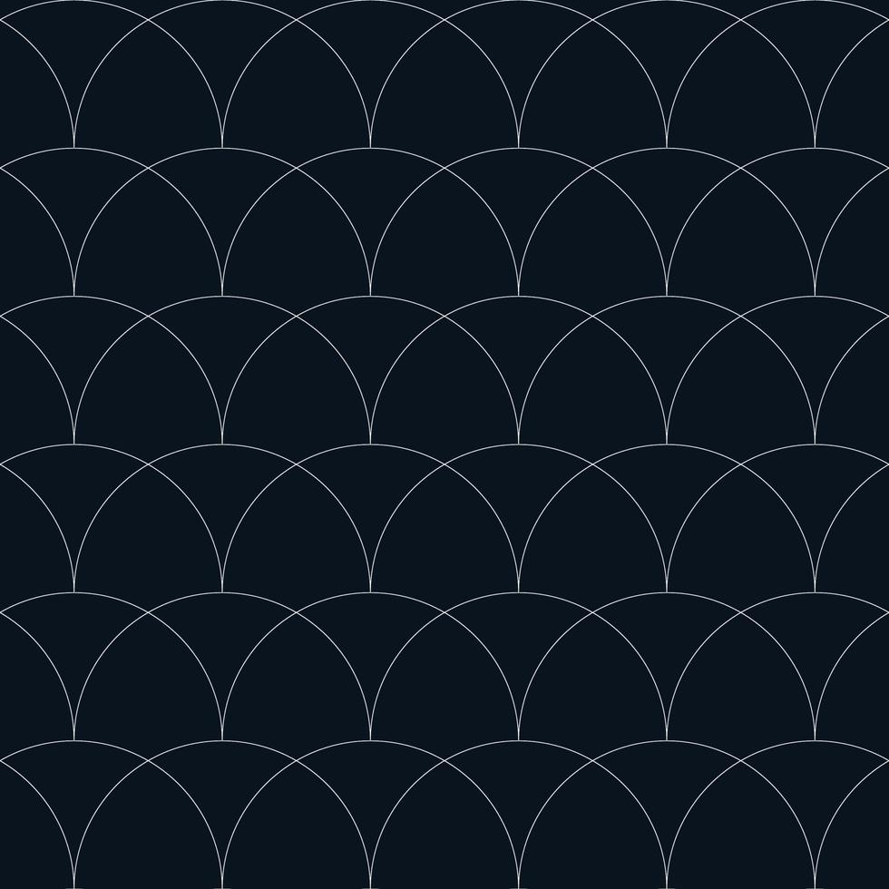 Thin Line Seamless Pattern Design vector
