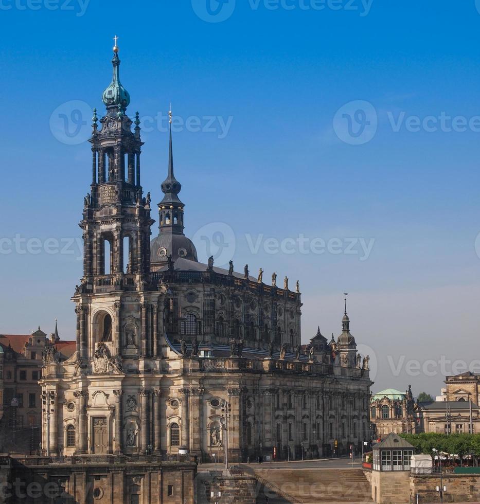 Iglesia Hofkirche en Dresde foto