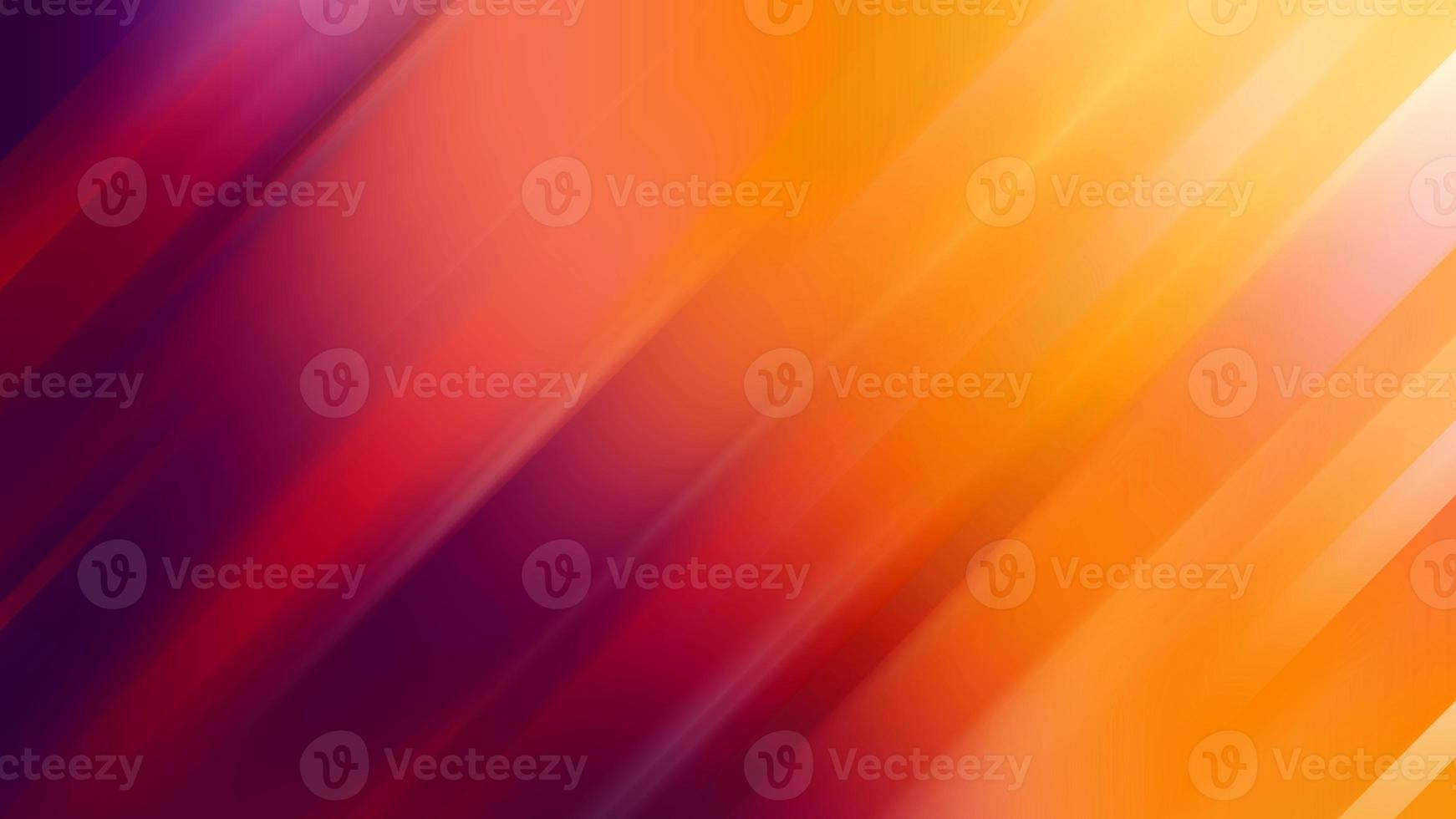 Abstract orange and purple background with straight blurry lines Oil painting Illustration photo