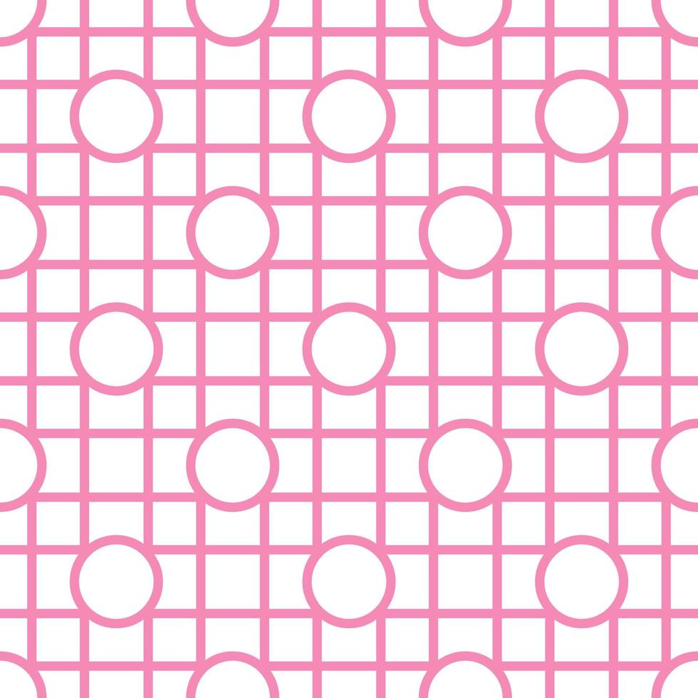 Pink tiles Seamless Pattern Design vector