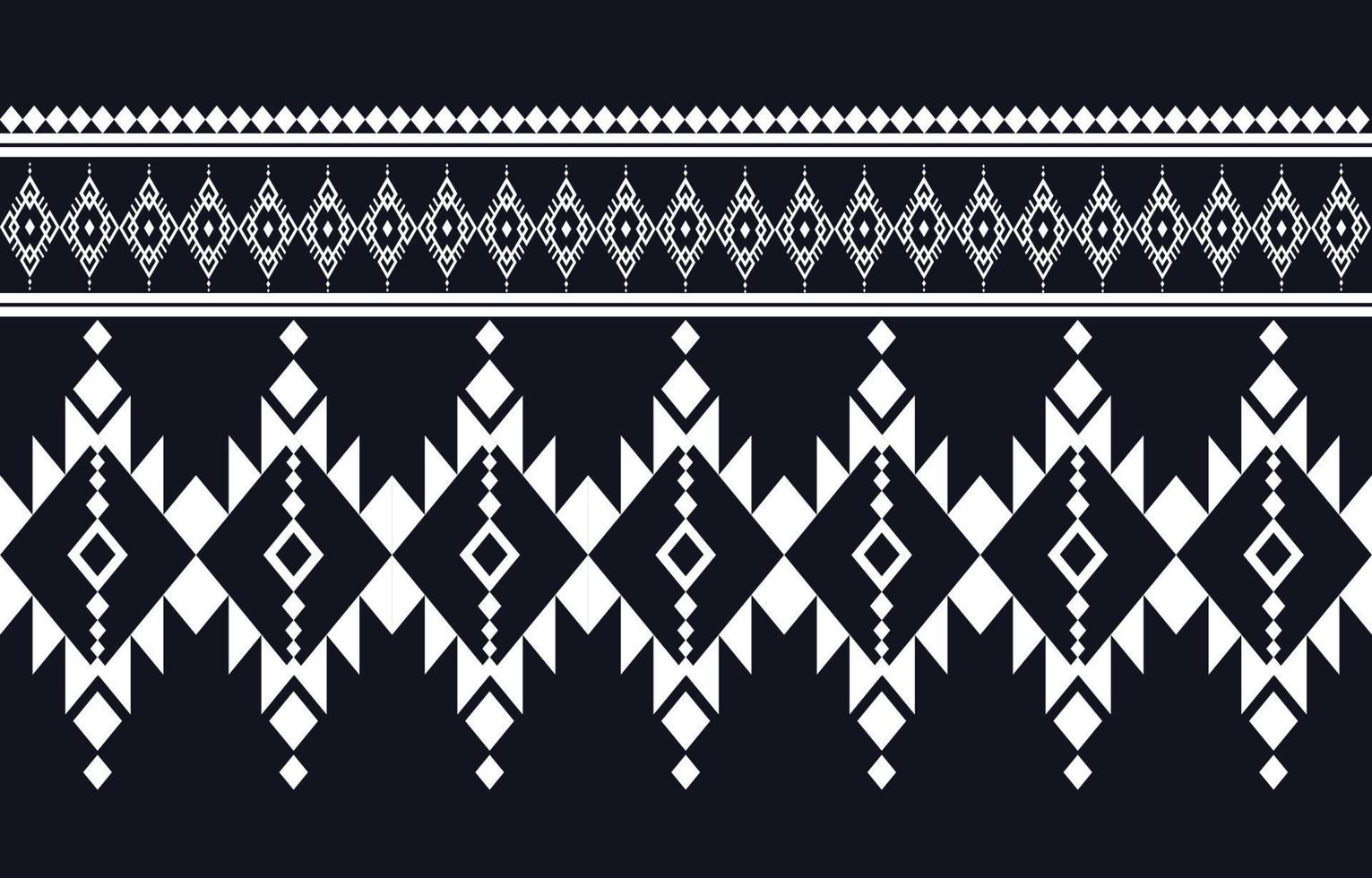 Seamless geometric ethnic pattern Abstract background design for Print, wallpaper, fabric, textile vector illustration