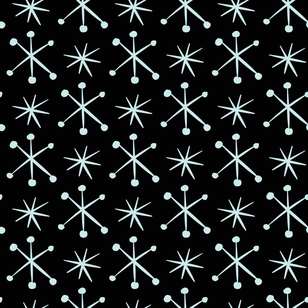Star Seamless Pattern Design vector