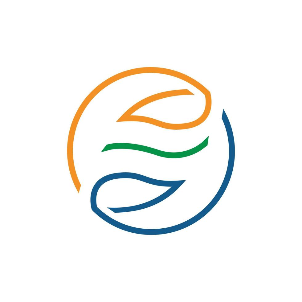 leaf logo icon vector