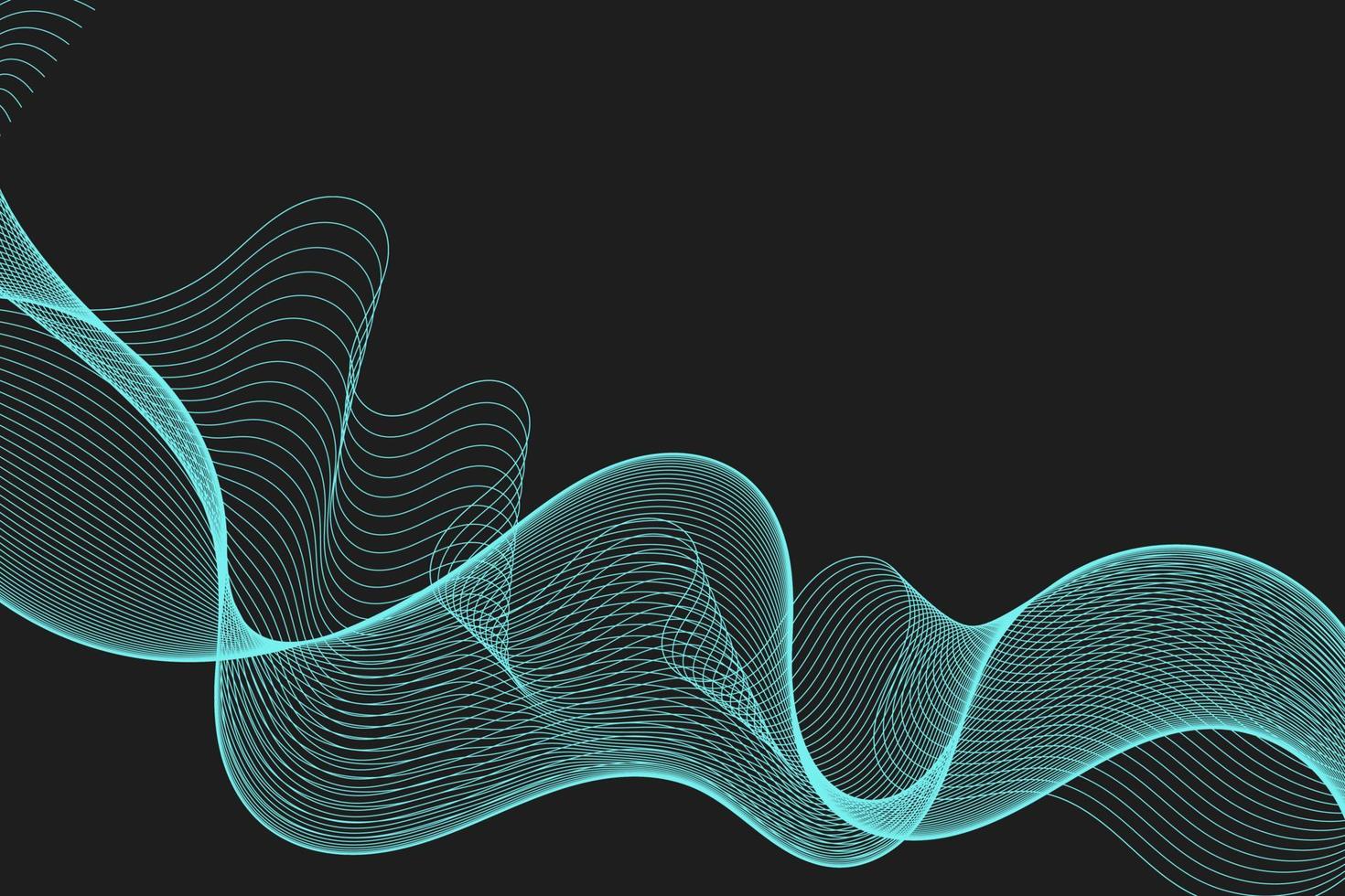 Abstract wave element for design. Digital frequency track equalizer vector