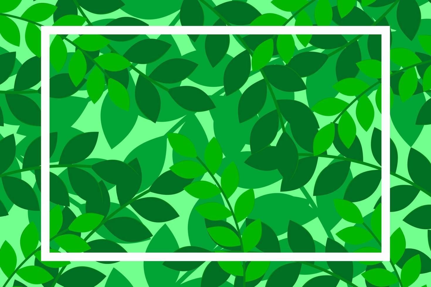 tropical leaves patterned background vector