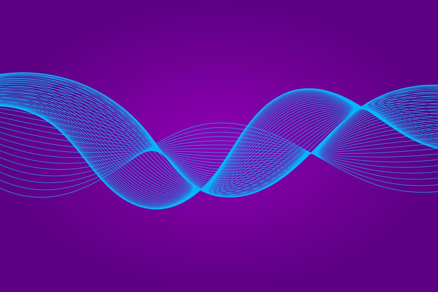 Abstract wave element for design. Digital frequency track equalizer vector