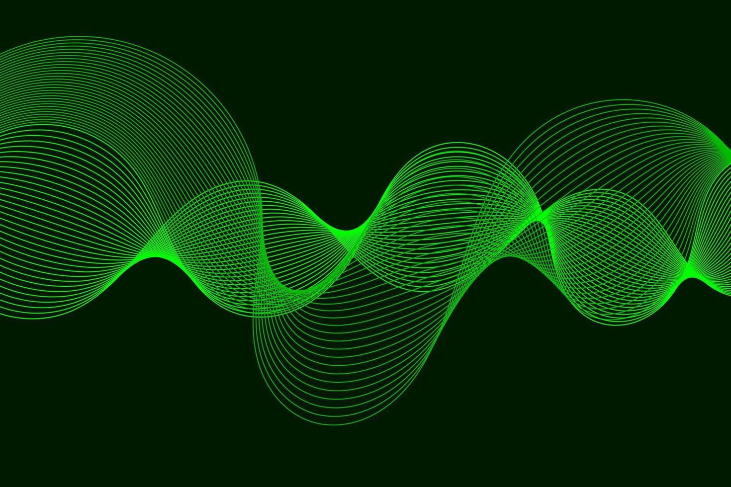 Abstract wave element for design. Digital frequency track equalizer vector